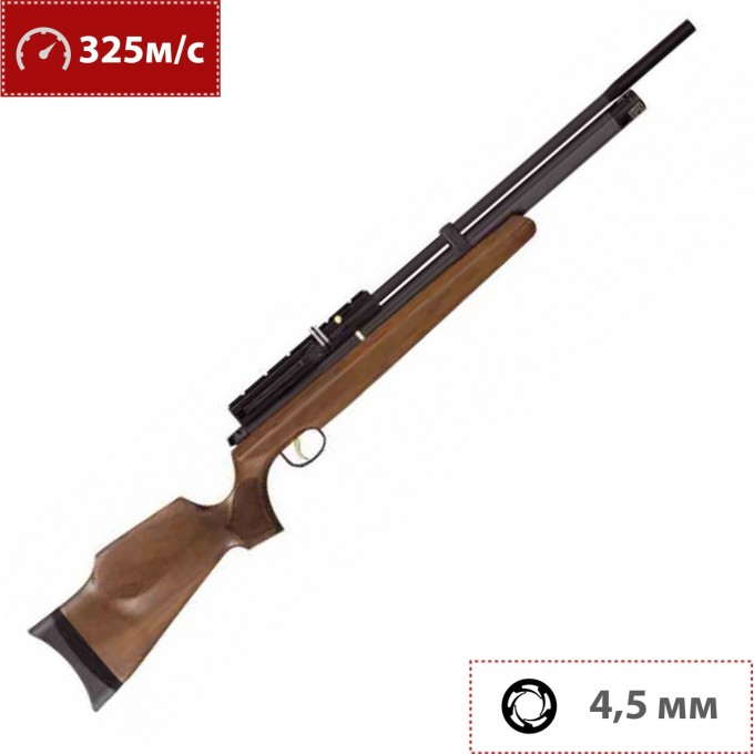 Пневматическая винтовка HATSAN AT44X-10 WOOD 4,5 мм (дерево, 7,5 Дж) AT44X-10PCP Wood Пневматическая винтовка HATSAN AT44X-10 WOOD 4,5 мм (дерево, 7,5 Дж) AT44X-10PCP Wood